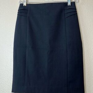 Express Black Pencil‎ Skirt Knee-Length Cocktail Size 0